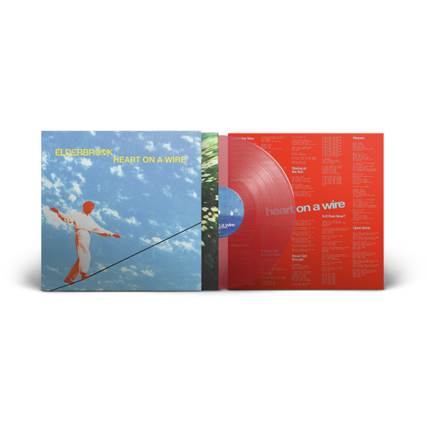 ELDERBROOK - HEART ON A WIRE - TRANSLUCENT RED VINYL LP (PRE ORDER)